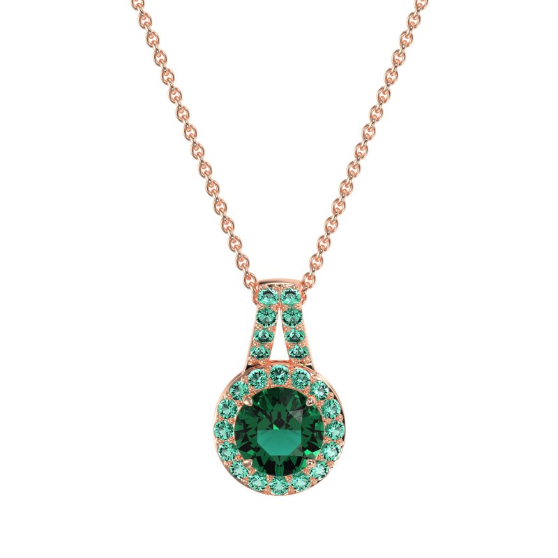 Classic Halo Necklace