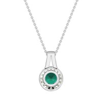 Classic Halo Necklace
