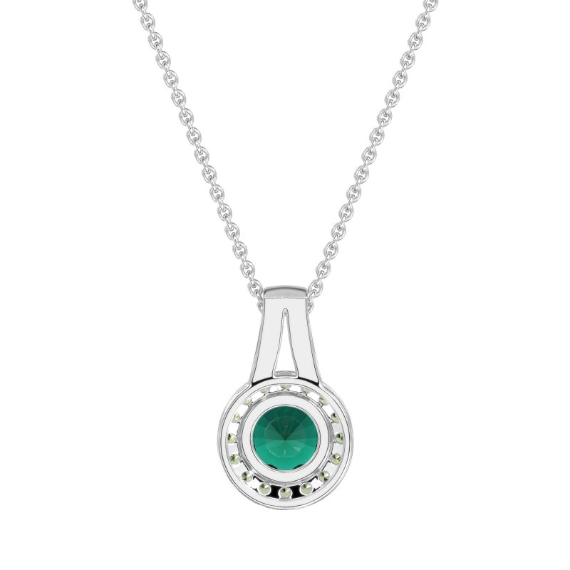 Classic Halo Necklace