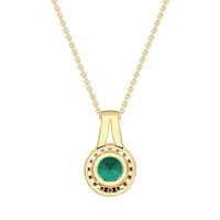 Classic Halo Necklace