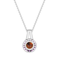 Classic Halo Necklace