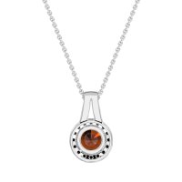 Classic Halo Necklace