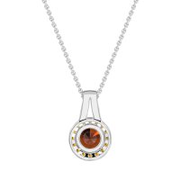 Classic Halo Necklace