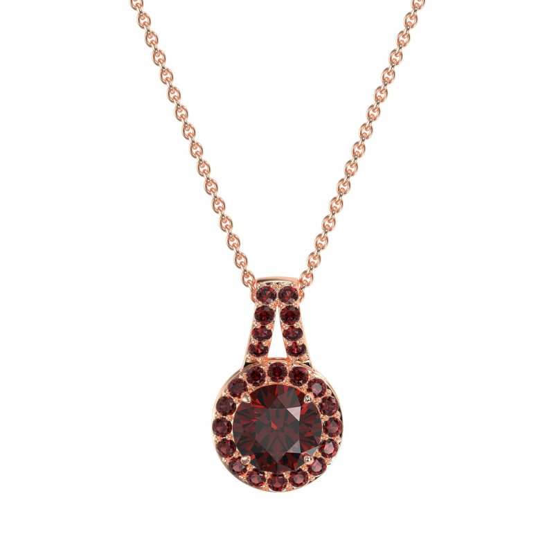 Classic Halo Necklace