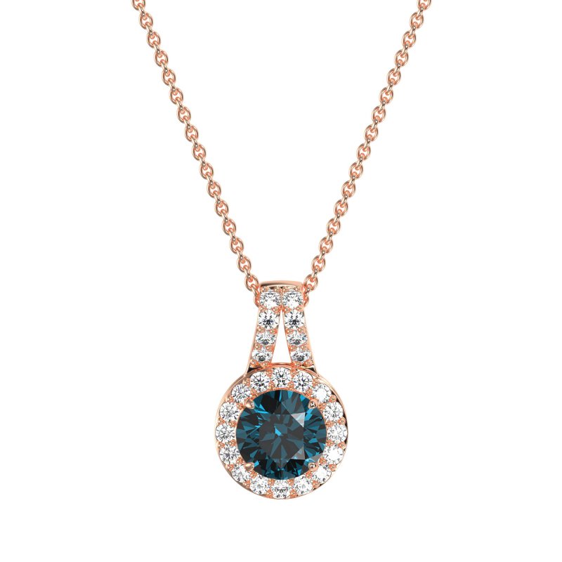 Classic Halo Necklace