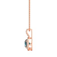 Classic Halo Necklace