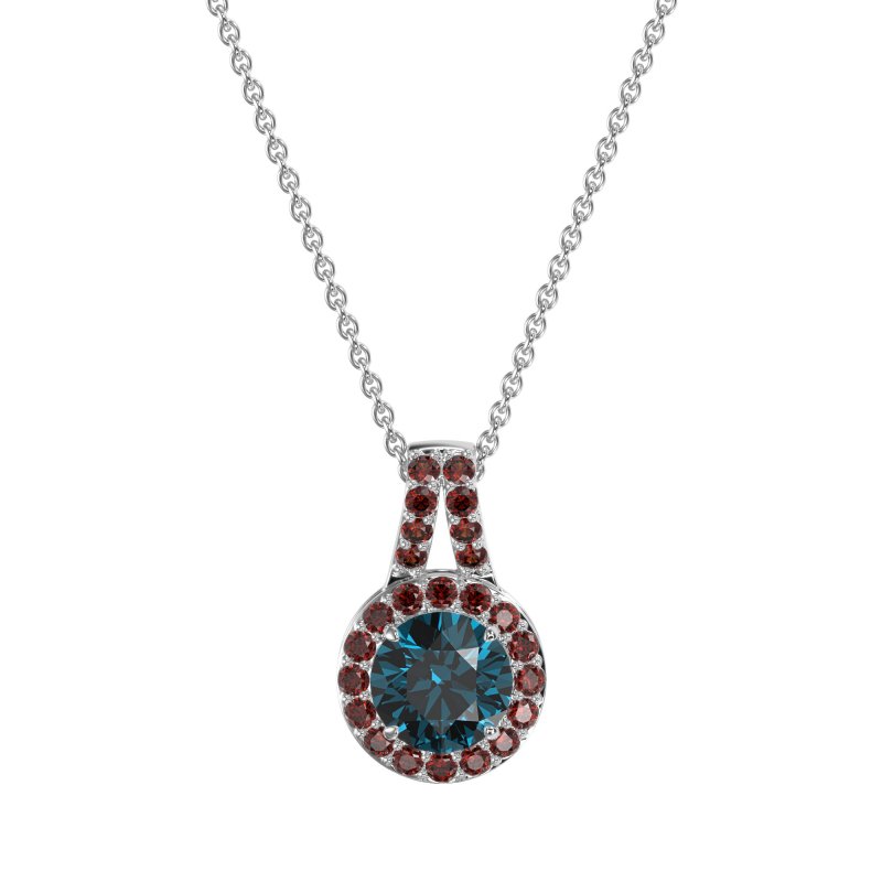 Classic Halo Necklace
