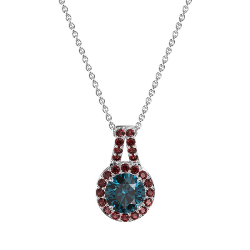 Classic Halo Necklace