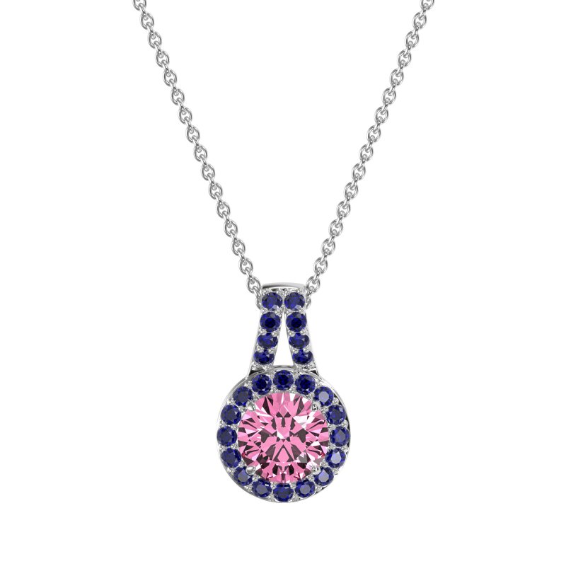 Classic Halo Necklace