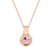 Classic Halo Necklace