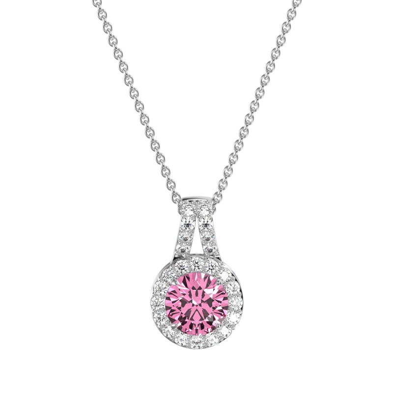 Classic Halo Necklace