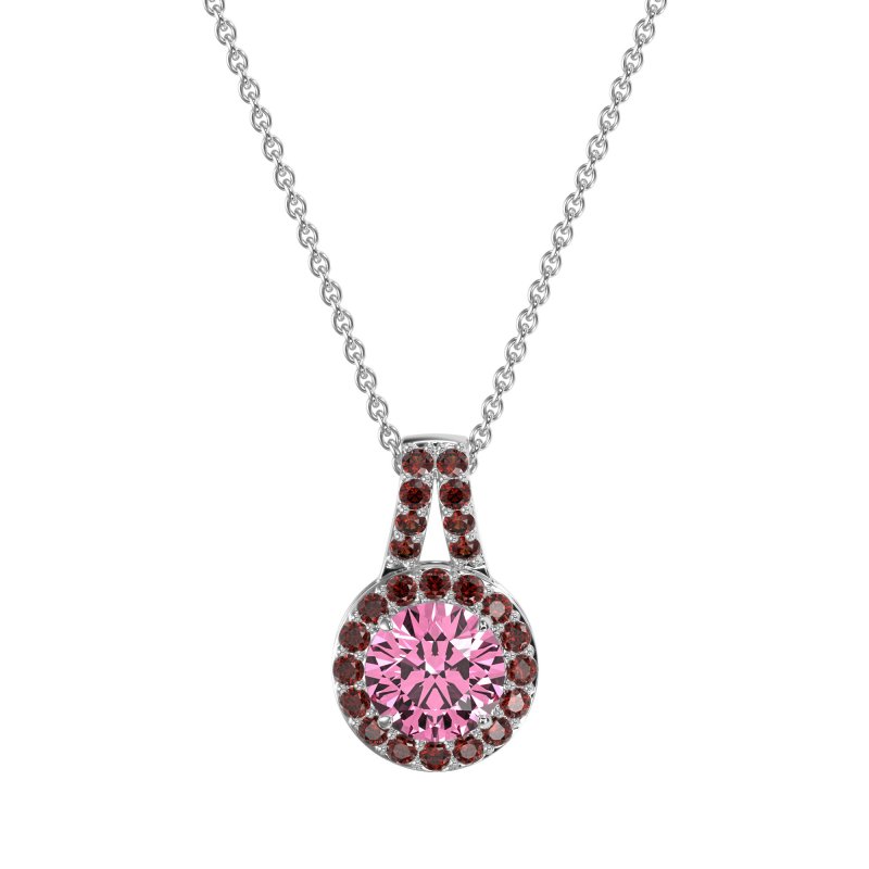 Classic Halo Necklace