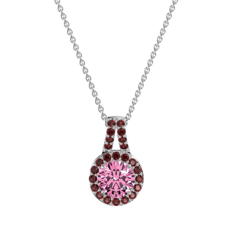 Classic Halo Necklace