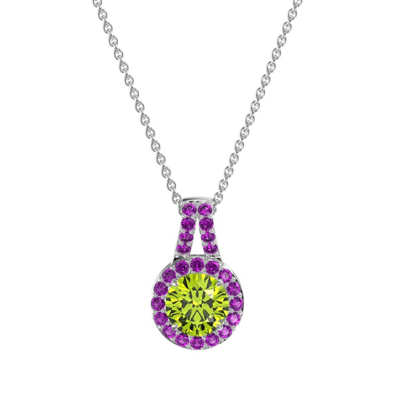 Classic Halo Necklace