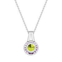Classic Halo Necklace