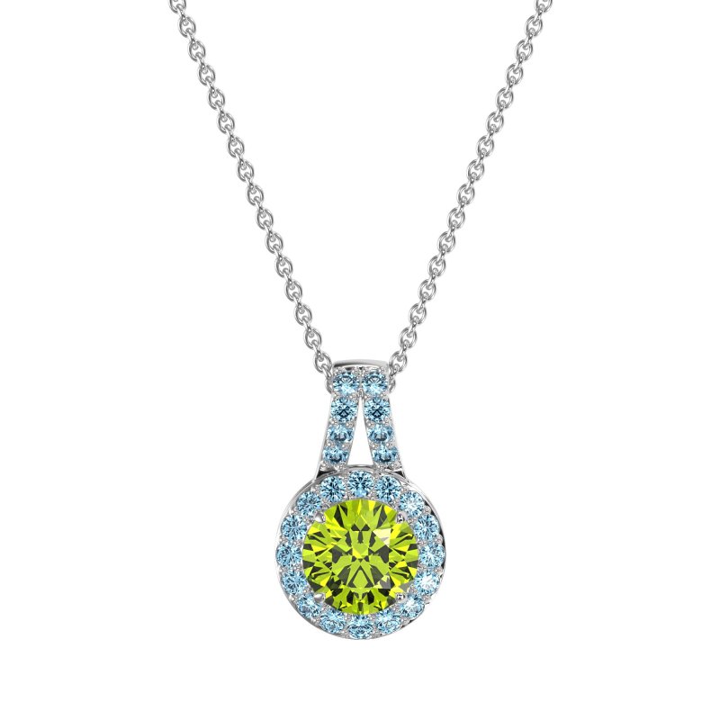 Classic Halo Necklace