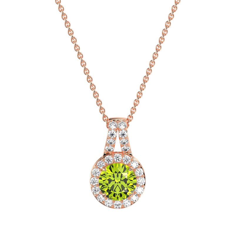 Classic Halo Necklace