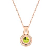 Classic Halo Necklace