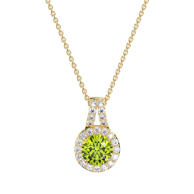 Classic Halo Necklace