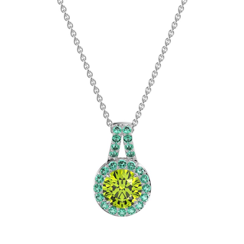 Classic Halo Necklace