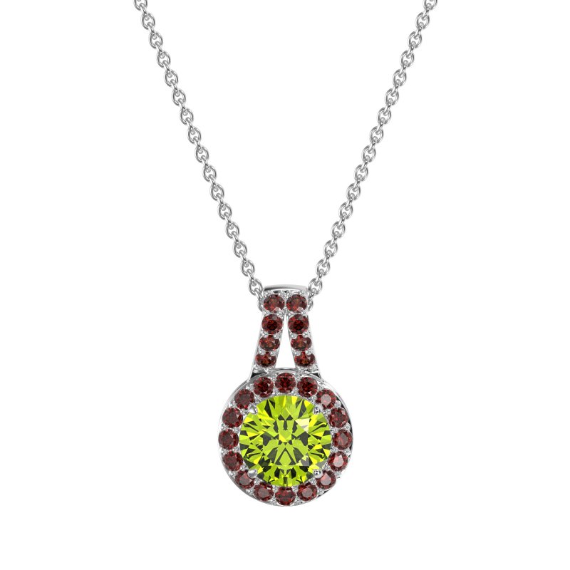 Classic Halo Necklace