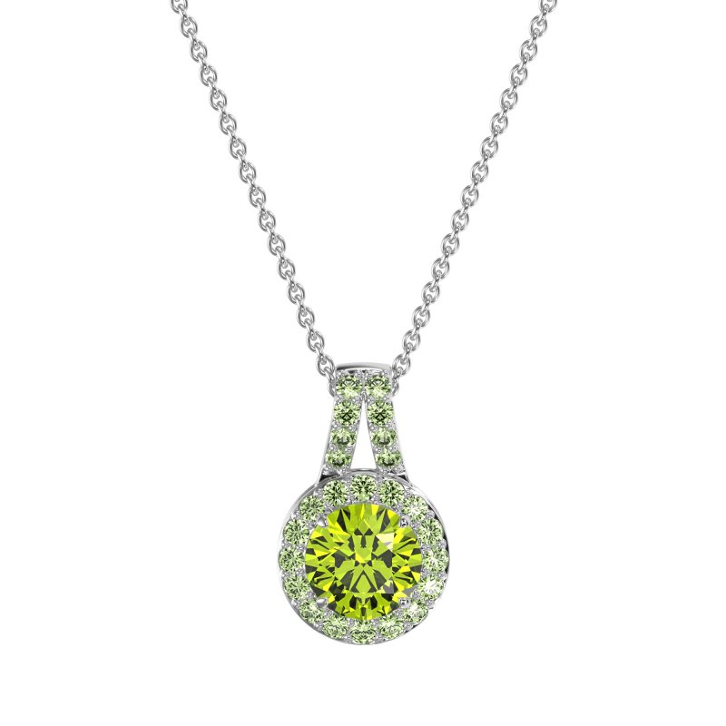 Classic Halo Necklace