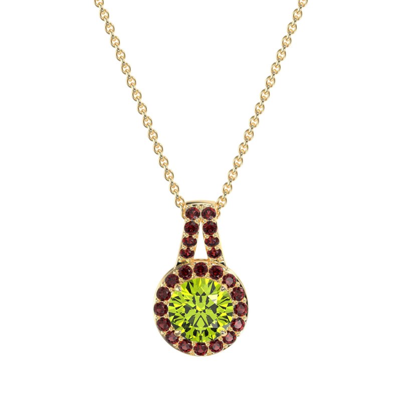 Classic Halo Necklace