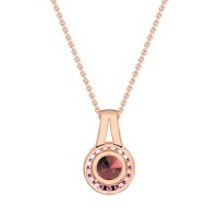 Classic Halo Necklace