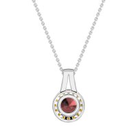 Classic Halo Necklace