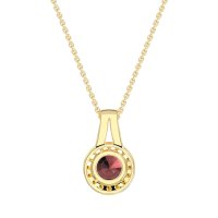 Classic Halo Necklace