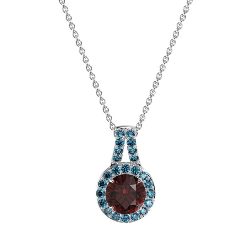 Classic Halo Necklace
