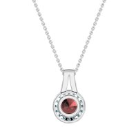 Classic Halo Necklace