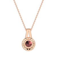 Classic Halo Necklace