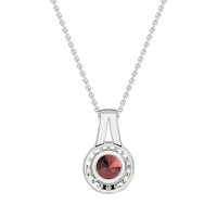 Classic Halo Necklace