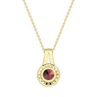 Classic Halo Necklace