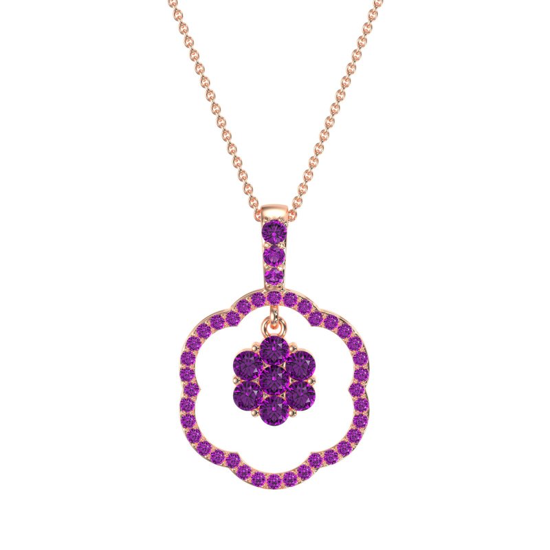 Flower Inside Flower Necklace