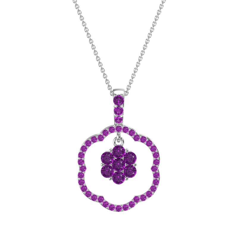 Flower Inside Flower Necklace