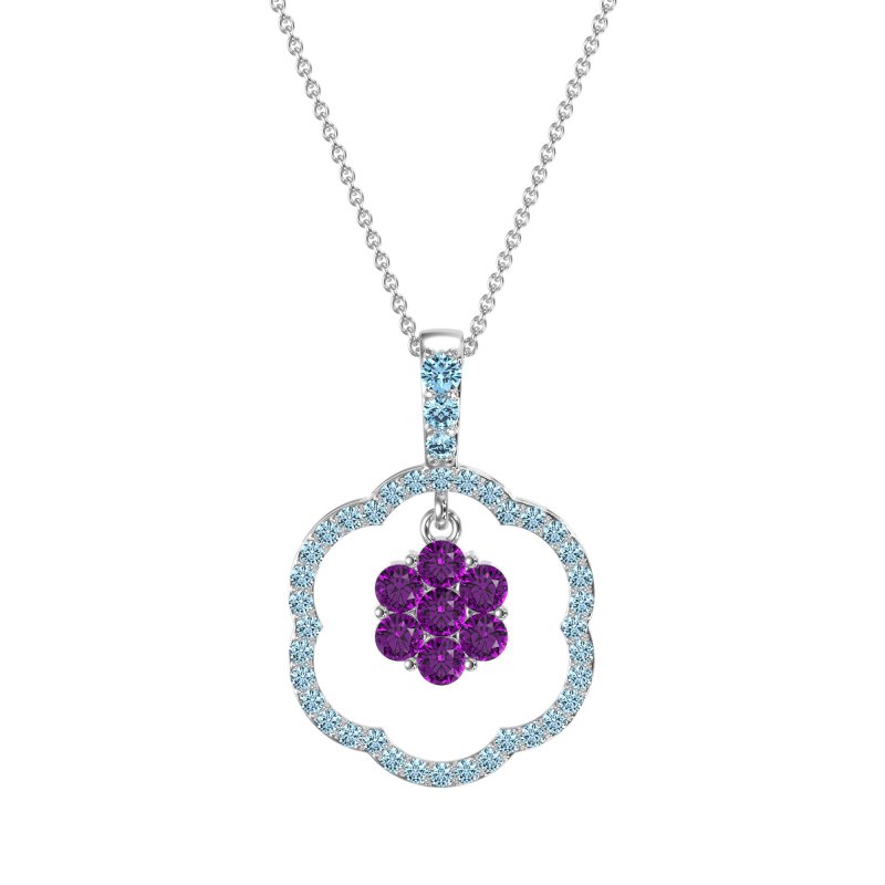 Flower Inside Flower Necklace
