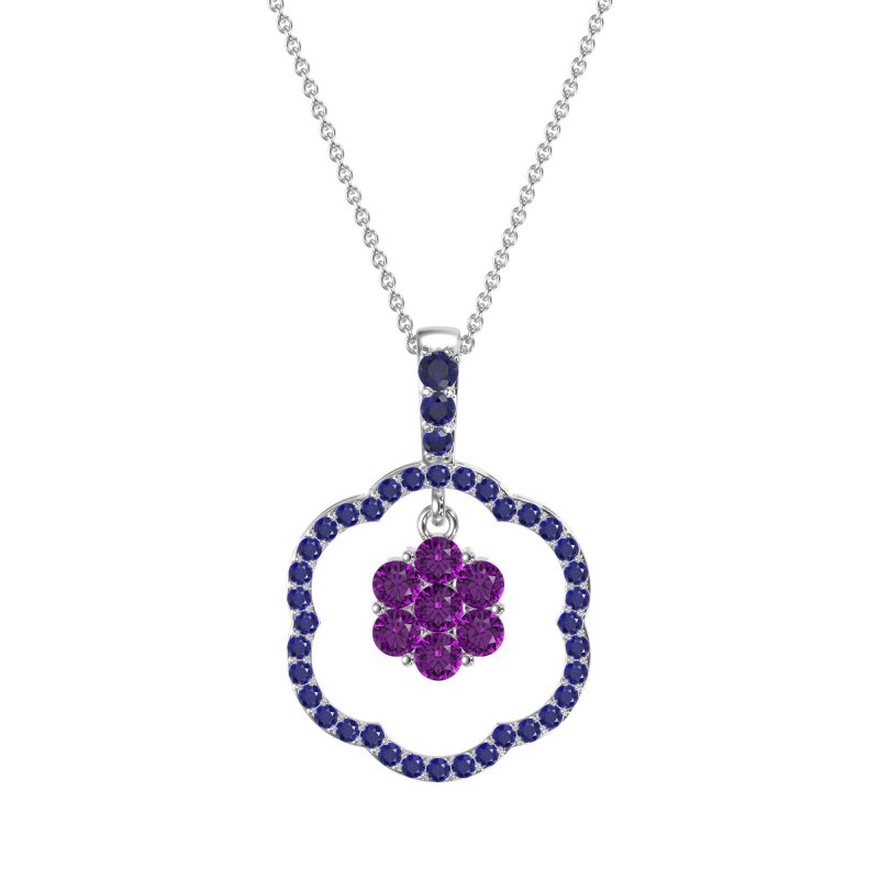 Flower Inside Flower Necklace