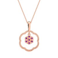 Flower Inside Flower Necklace