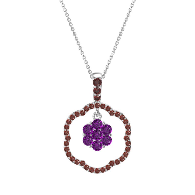 Flower Inside Flower Necklace