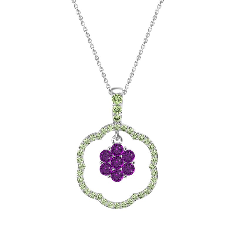 Flower Inside Flower Necklace