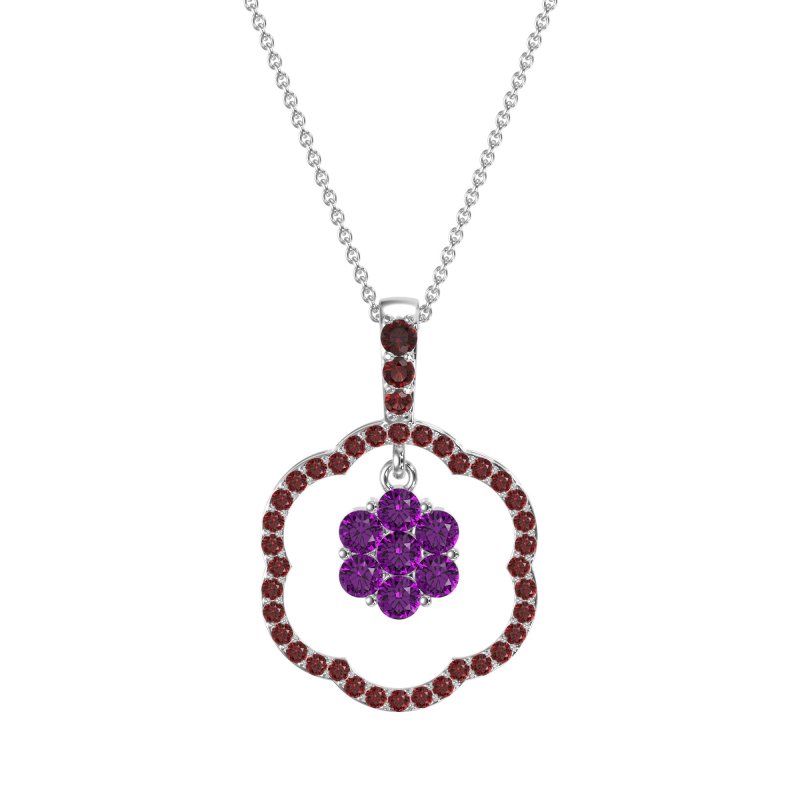 Flower Inside Flower Necklace