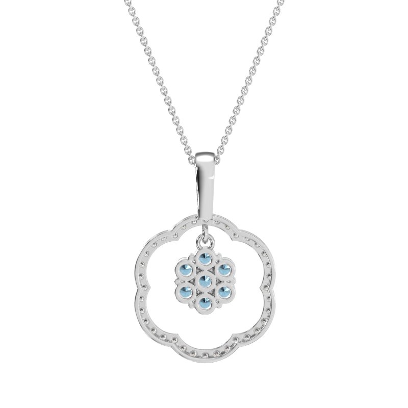 Flower Inside Flower Necklace