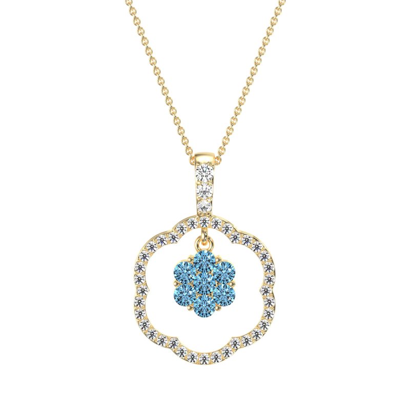 Flower Inside Flower Necklace