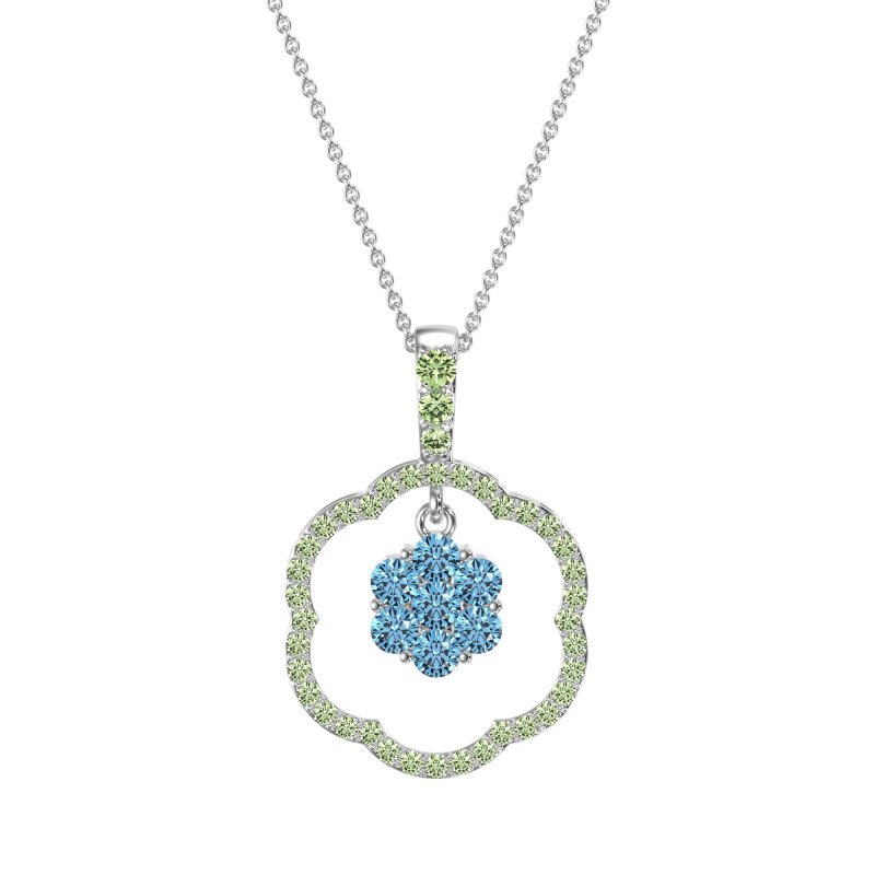 Flower Inside Flower Necklace