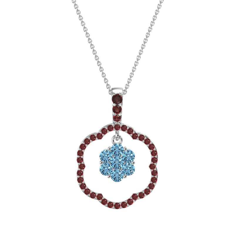 Flower Inside Flower Necklace