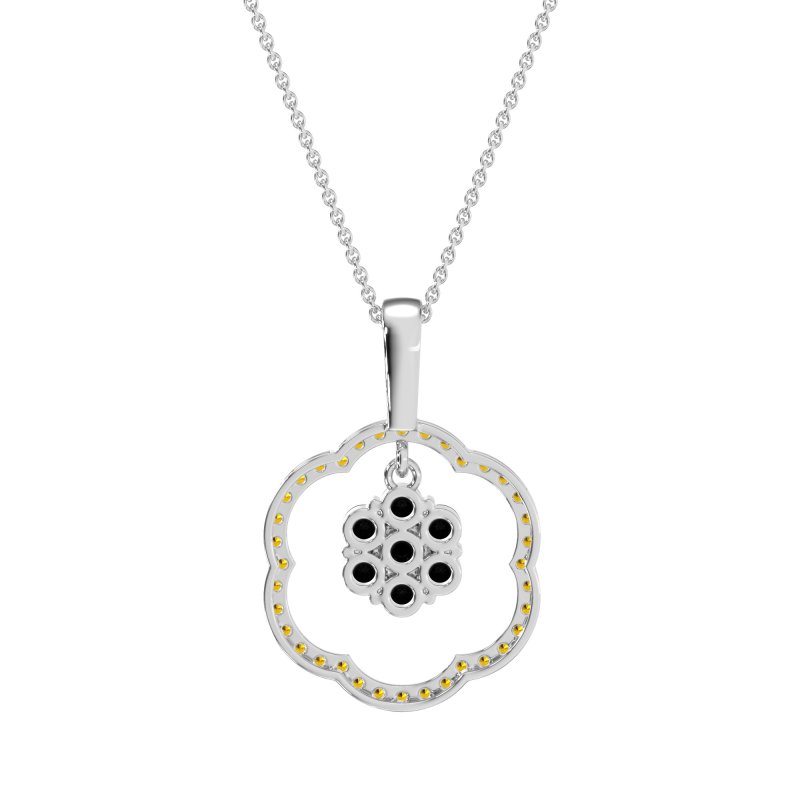 Flower Inside Flower Necklace