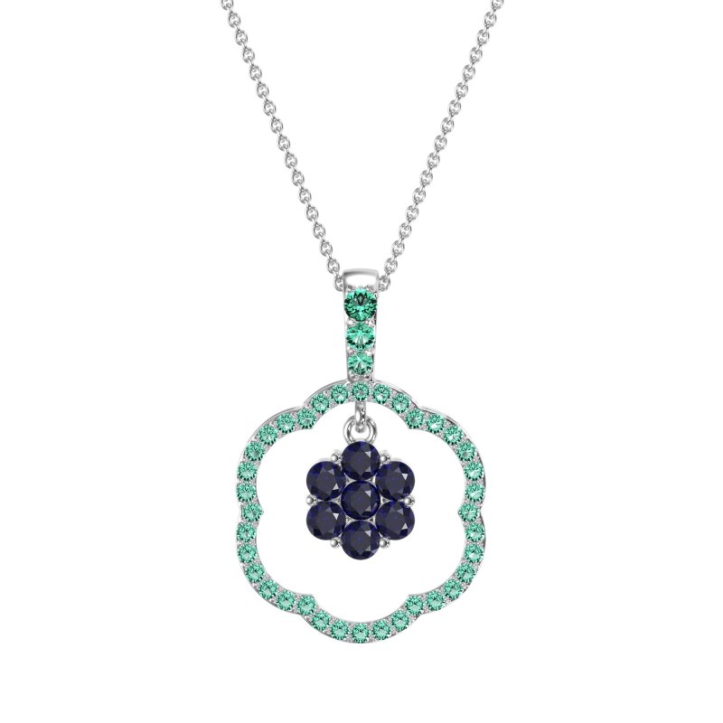 Flower Inside Flower Necklace