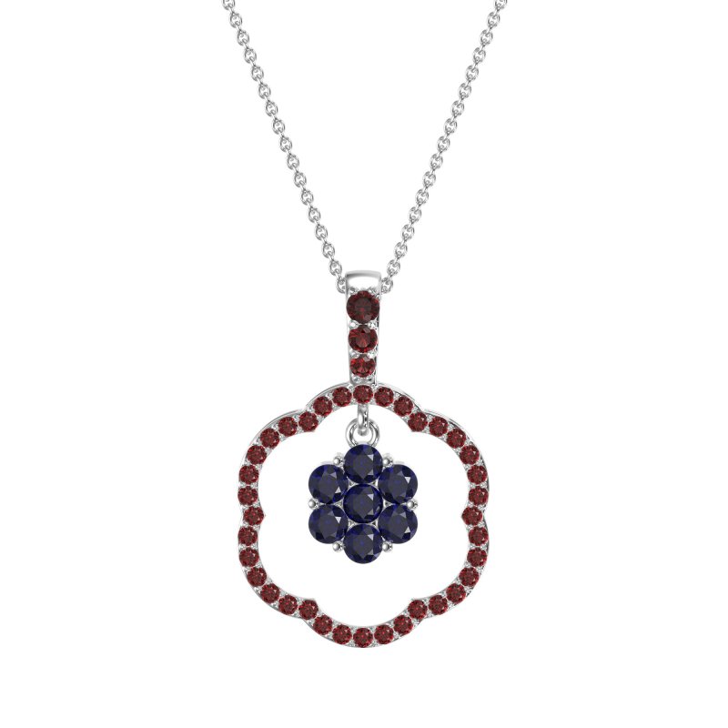 Flower Inside Flower Necklace